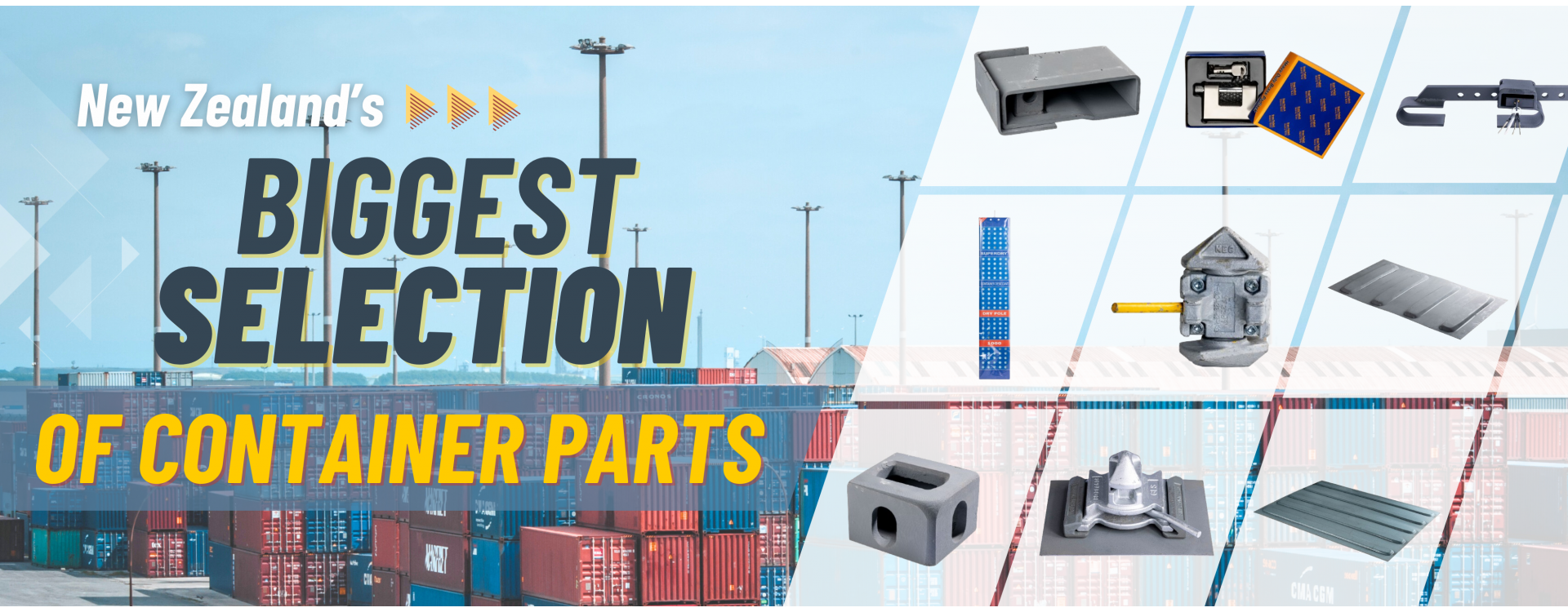 NZ biggest range of container parts