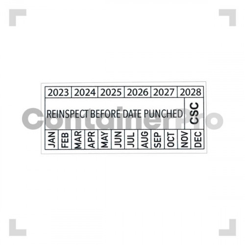 CSC Sticker Decal (100pcs/pack)