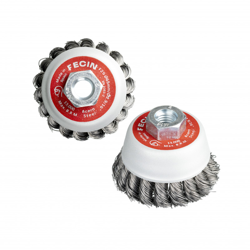Steel Brush Cup M14 x 65mm