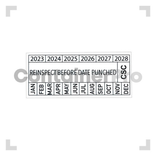 CSC Sticker Decal (100pcs/pack)