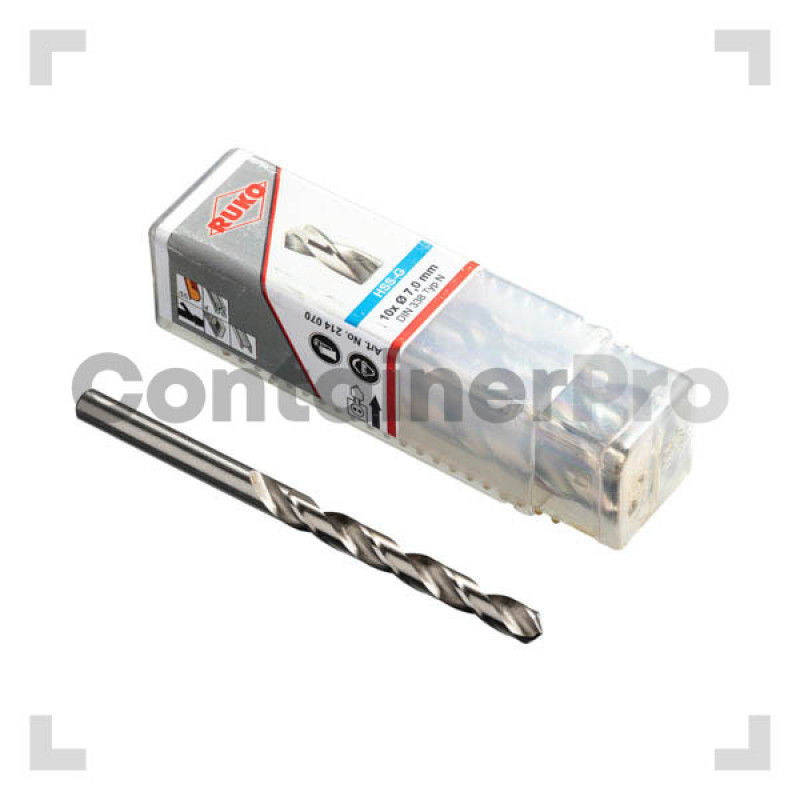 Small Diameter Drill Bits (2.0mm to 10.0mm, 10pcs/pkt)