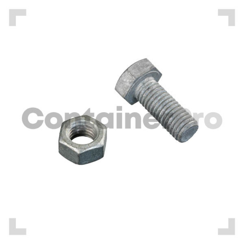 Galvanised Bolts & Nuts (M10)