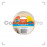 Tape Masking Yellow 105mm x 50m (8 per ctn)