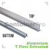 Aluminium T Floor Extrusion